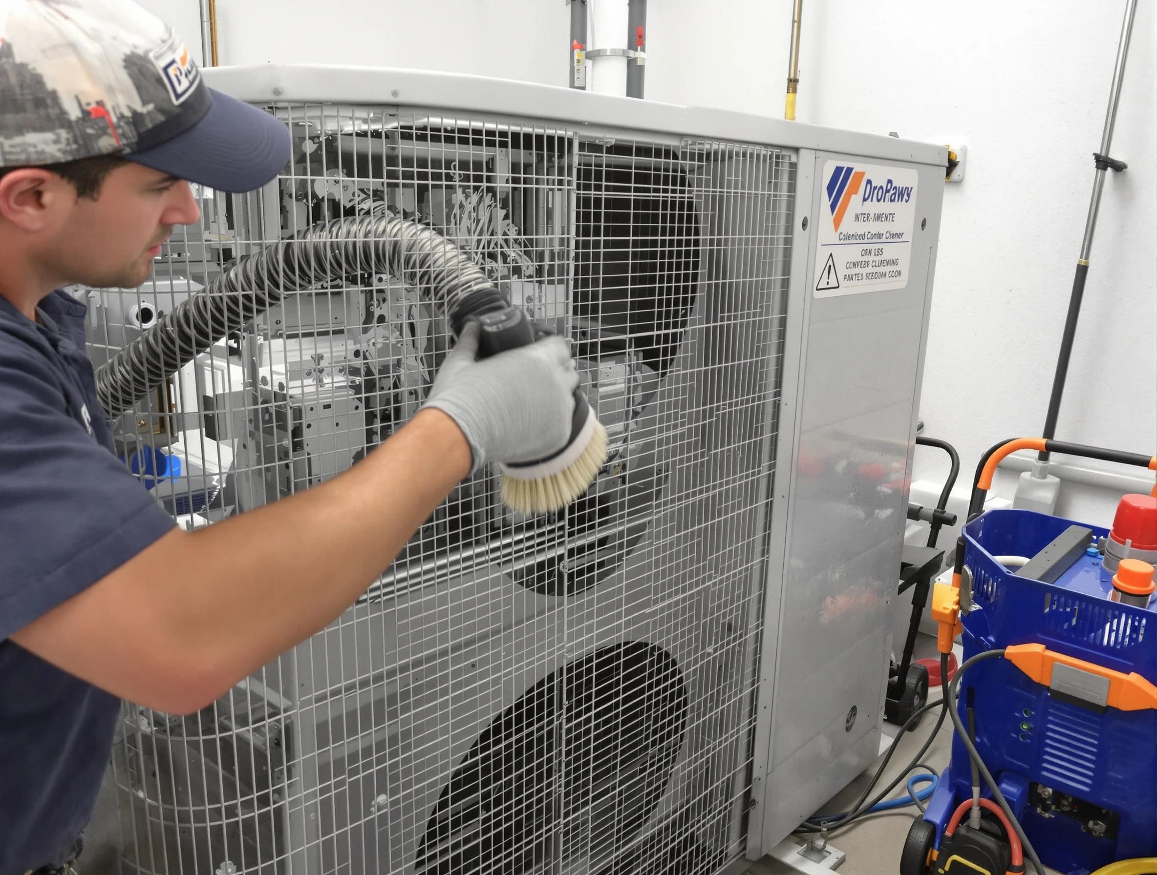 Sun City West Air Duct Cleaning specialist performing precision AC coil cleaning for improved system performance in Sun City West