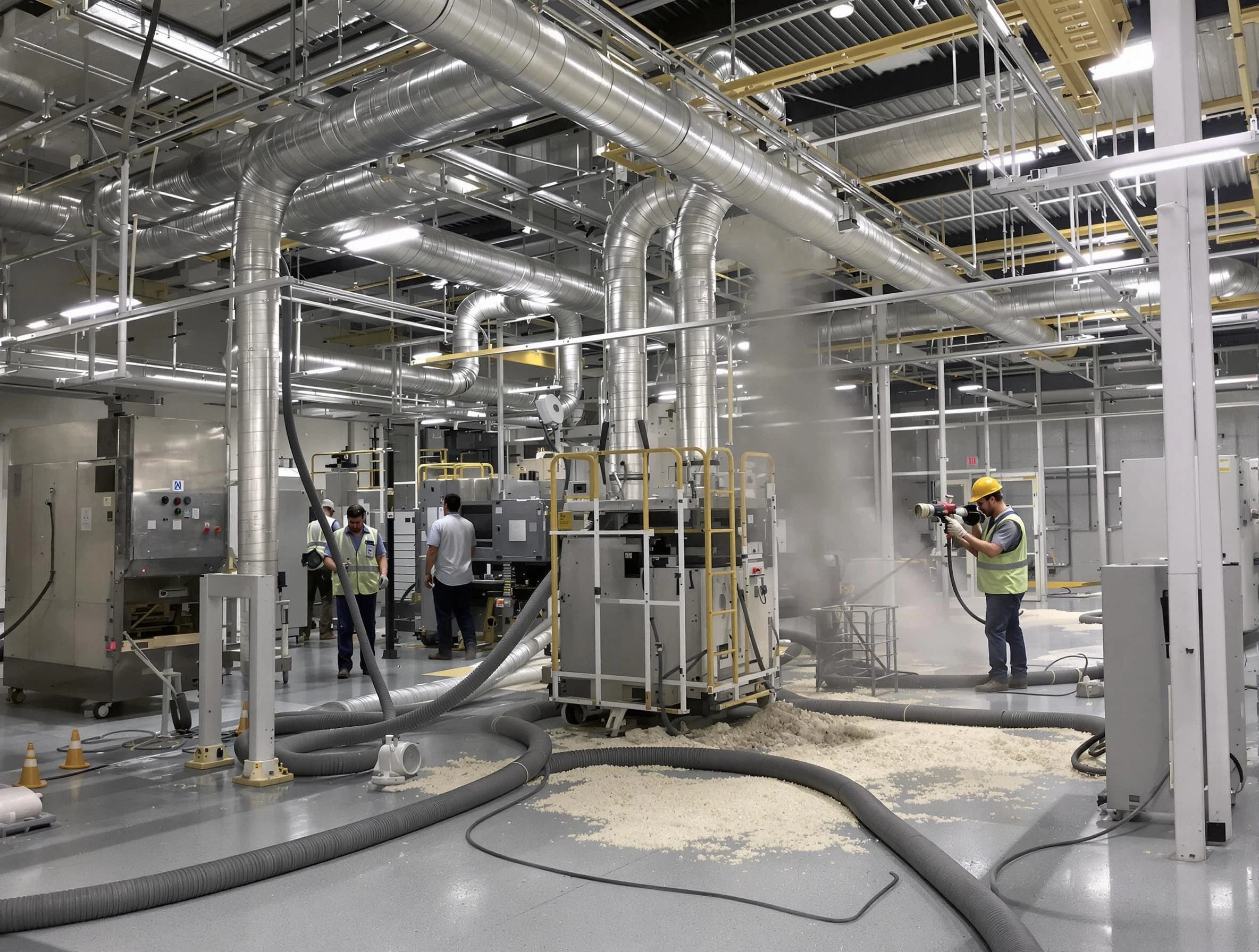 Heavy-duty industrial duct cleaning by Sun City West Air Duct Cleaning in Sun City West