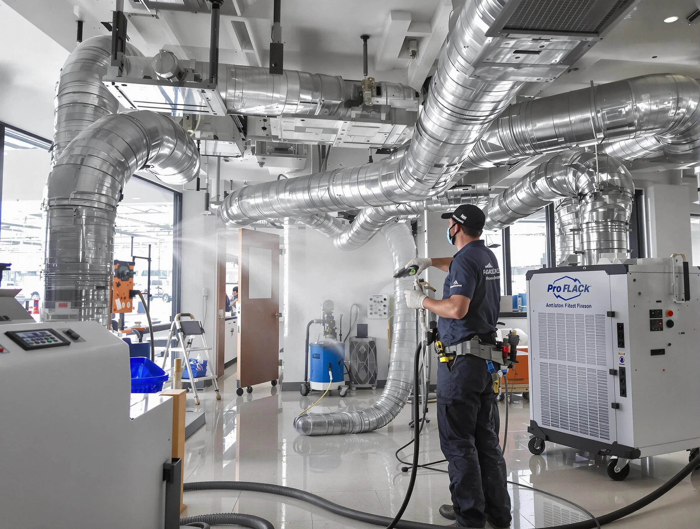 Negative Pressure Air Duct Cleaning in Sun City West