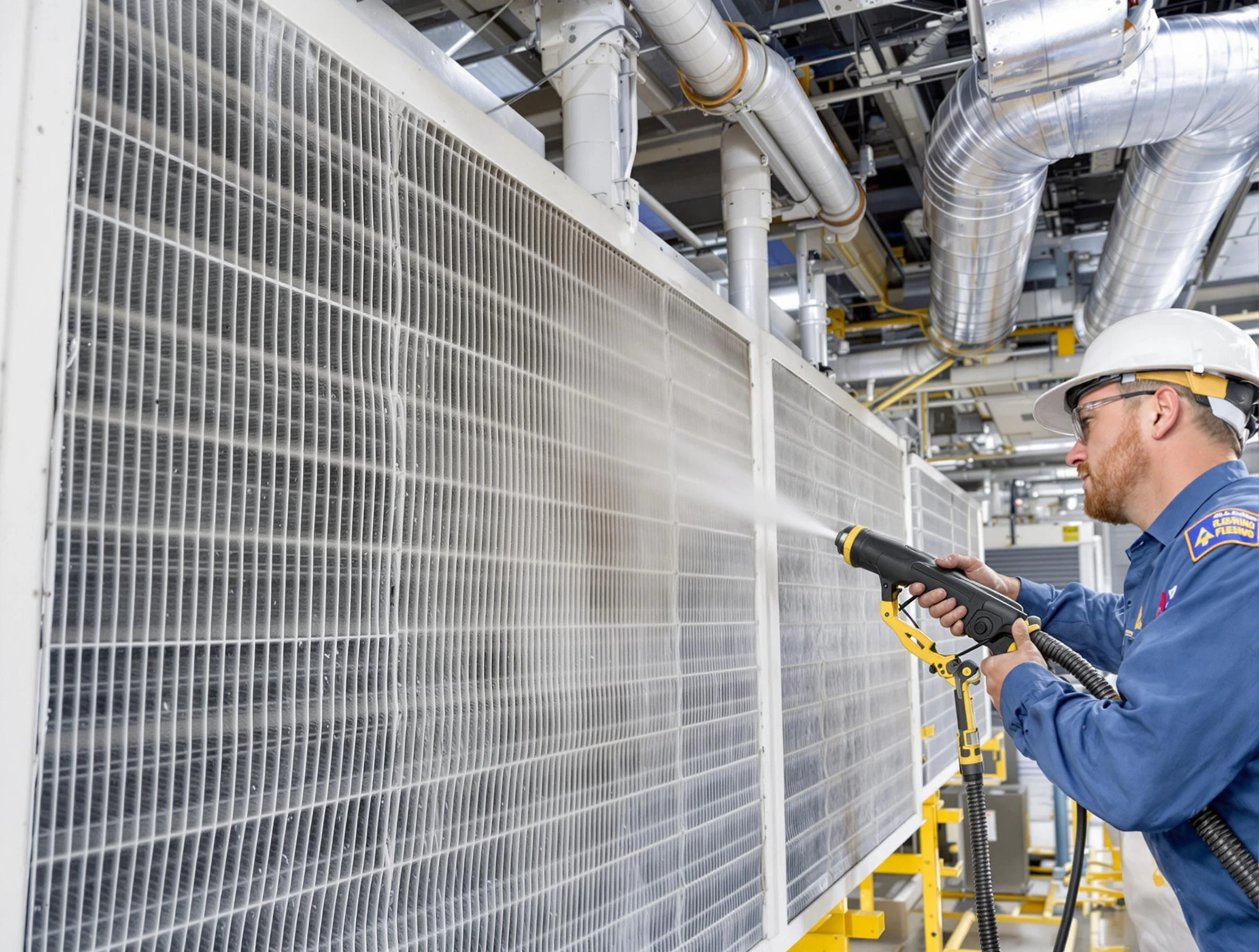 Professional commercial coil cleaning by Sun City West Air Duct Cleaning in Sun City West