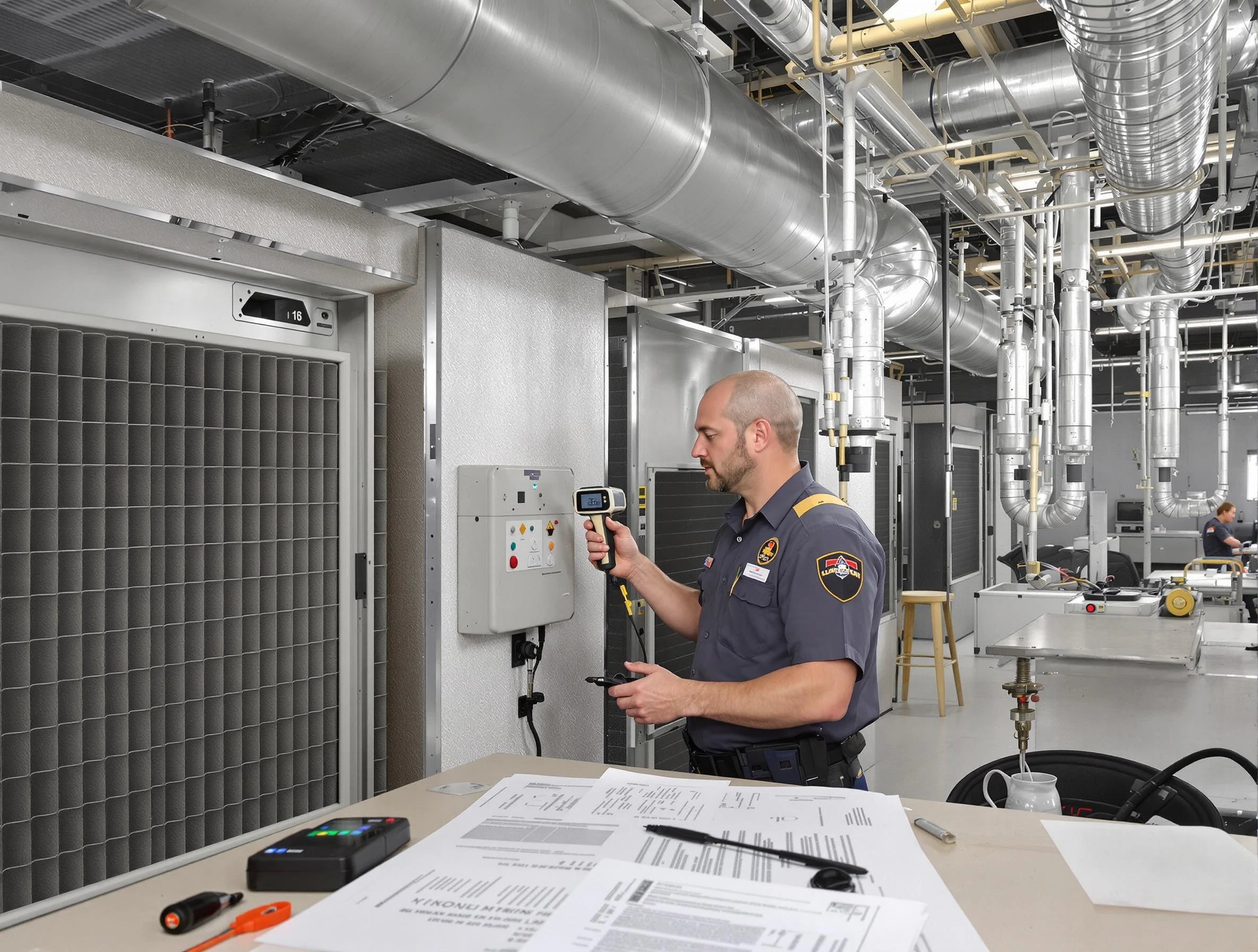 Professional filter system inspection by Sun City West Air Duct Cleaning in Sun City West